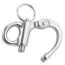316 Stainless Steel Rigging Sailing Fixed Bail Snap Shackle Yacht Outdoor L3 Bj