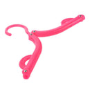 5pcs Clothing Hangers Portable Folding Plastic for Travel Camping open air N1J5