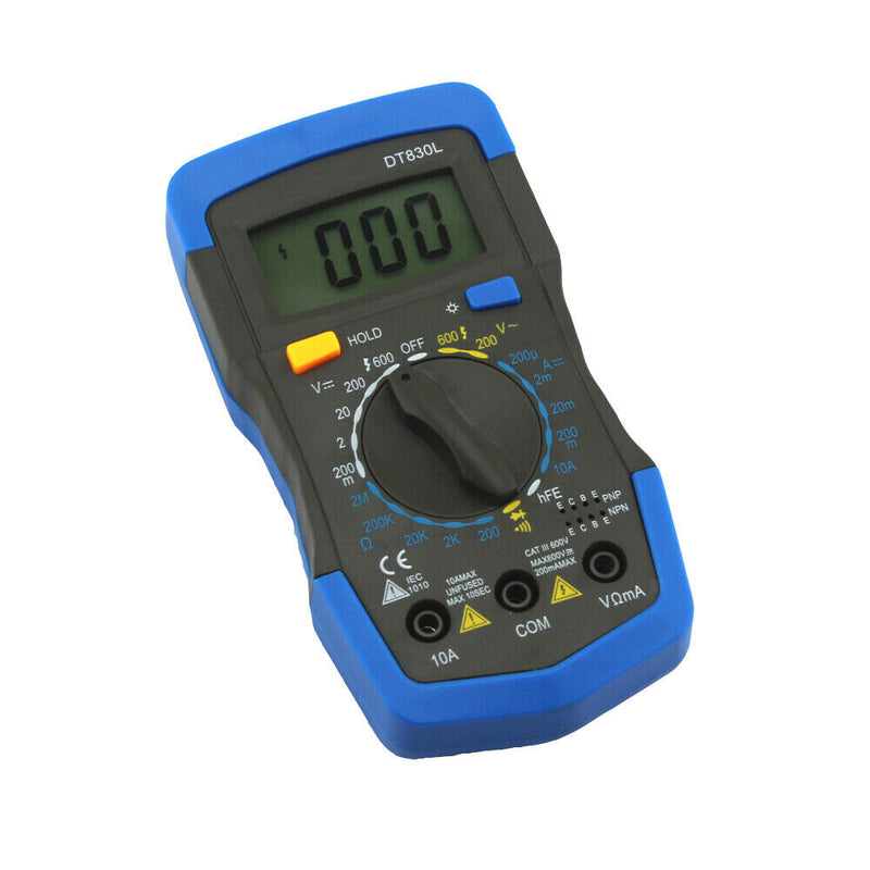DT-9205A LCD Voltmeter Ammeter Ohmmeter Digital Multimeter DC 200mV-1000V