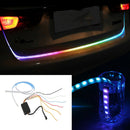 47" 120cm RGB Flow Type LED Strip Tailgate Light Turning Braking Signal Light HD