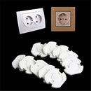 10pcs Kids Safety EU Power Socket Electrical Outlet AntiElectric Protector'Cover