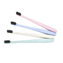 Soft Bamboo Charcoal Toothbrush nano Brush Oral Dental Clean Wheat Straw 1pc