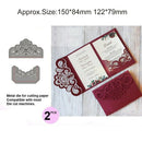 DIY Lace Metal Cutting Dies Stencils Embossing Scrapbooking Paper Cards Album #
