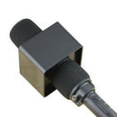 ABS Mic Microphone Interview Meeting Square Cube Flag Station 42mm Red