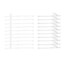 20Pcs Stainless Steel Anti  Booms Snap Carp Sea Coarse Boat Fishing