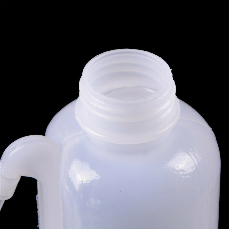 500ml Durable White Plastic Lab Bottle Squeeze Dispensing Bottle   JR