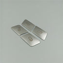 4Pcs Car Door Unlock Buttons Sequins Decoration Cover Trim For Mercedes Ben