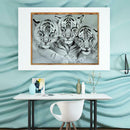 5D DIY Full Drill Diamond Painting Animal Cross Stitch Embroidery (Tiger05)
