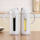 1X(320Ml Kitchen Glass Oil Pot Home Leak-Proof Oil Jar Seasoning Sauce Vine