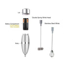 Electric Milk Frother Drink Foamer Whisk Mixer Stirrer Coffee Eggbeater Kitchen