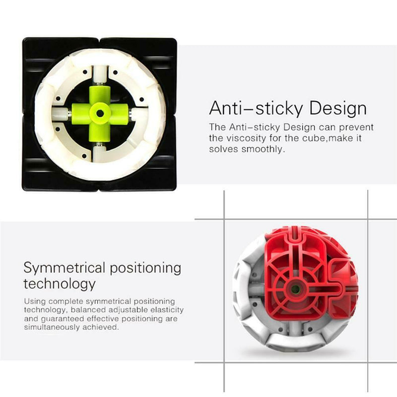 3x3 Puzzle Twist 2.2" Magic ABS Ultra-smooth Professional Speed Cube