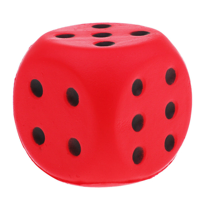 2x 6cm Sponge Dice Dot Dice Playing Dice for Kids Enlightenment Cognition