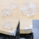 4X Baby Safe silicone Protector Table Heart Corner Edge Protection CoverI  Z