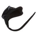 Leatherette C-String Invisible Underpants For Men - Black