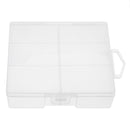 Transparent Battery Storage Case Container for Maximum 24 X AA Batteries