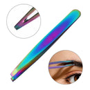Women's Men's Neutral Makeup Stainless Steel Eyebrow Hair Clips Tweezers R BXW
