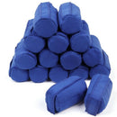 12Pcs Deep Blue Hair Rollers Sleep Styler Kit Long Cotton Curlers Diy Styli