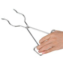 Stainless Steel 35cm Length Crucible Tongs Dish Holder Jewelry Pliers for J C7I1
