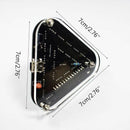 DIY Touch Control Combined Full Color 5MM LED Triangular Pyramid Electronic Kits