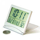 Multi-Function Folding Travel Clock Weather Calendar Temperature Countdown QNZ