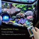 10Submersible LED Lights LED Pond Lighting with IR Control Remote RGB J4B8