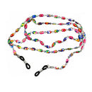 Stainless Steel Bead Eyeglass Spectacles Sunglasses Neck Holder Colorful