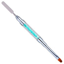 Poly Gel Nail Brush Dual-Ended Poly Acrylic UV Gel Extension Builder Blue