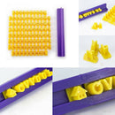 Alphabet Letter Number Cookie Press Stamp Embosser Cutter Fondant Mould Tool Gw