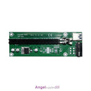 USB 3.0 PCI-E Express x1 To x16 Extender Riser Card Adapter Power Cable Mining A