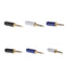 6 Pcs 3.5mm 1/8" TRRS 4 Pole Male