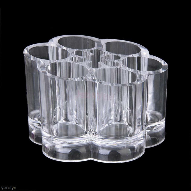 New Plastic Makeup Cosmetic Mascara Lipstick Brush Organizer Storage Holder Case