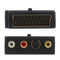 Scart-Cinch-Triple-Phono-Composite-Video-Audio-AV-Adpater Input And Output To 3x
