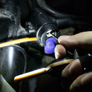 Mini COB LED Flashlight Mini Key Shape Outdoor Keychain Lamp Torch Light