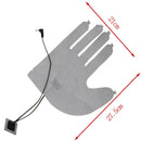 1pc 5V Five-finger Gloves Electric Heating Pads 3 Speed Switch Heating Sheet