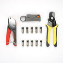 Coaxial cable crimping tools F-type set stripping pliers set cable clamp se