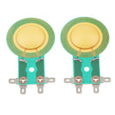 2pcs Speaker 25.5mm Diameter Treble Voice Coil Diaphragm High Pitched Membrane