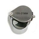 Mini 10 x 21mm Jeweler Loupe Magnifier Magnifying Glass Eye Loupe