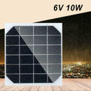 10W 6V Mini Solar Cell Panel Power Module Battery Toys DIY Charger Light Be W4G8