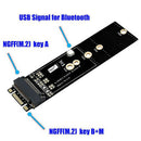 Key A & Key B+M M.2 Ngff Ssd To 2.5 Sata 6Gb/S Adapter Card With Usb Signal