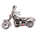 316L Stainless Steel Motorcycle Motorbike Pendant Biker Men's Punk Jewelry