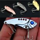 4pcs/KIT Lots Fun Metal Fishing Lures Bass CrankBait Spoon Crank Bait Tackle SET