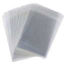 100pcs Cards Protector Star Card Transparent Unsealed Game Sleeves 65*90%!