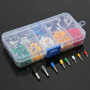 400X Isolierte Kabel Pin End Crimp Terminal Draht Kupfer Stecker Kit Praktisch