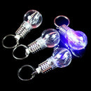 Mini Colorful LED Flashlight Light Bulb Lamp Key Ring Keychain Lamp Torch- OZ