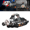 Head Light Torch Lamp Headlamp LED Rechargeable Flashlight T6 Flashing Lamp