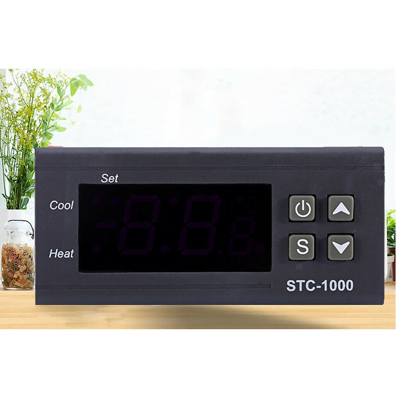 STC-1000 AC / DC 12V Digital Temperature Controller Motorcycle Accessory Engine