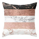 Geometric Cushion Covers Soft Plush Throw Pillow Covers 45Cm X 45Cm Set Of