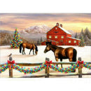 Diy Diamond Painting Embroidery Cross Stitch House Christmas Tree Horse Gif
