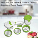 Quick Dicer Vegetable Cutter Set Stainless Steel Chopper Slicer Carrot PotaS Hn