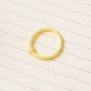 12Pcs Plastic Ring Binder for Spiral Notebook Diary Loose Leaf Book Binding  ME
